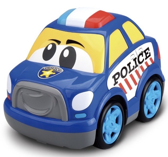 RC auto Alltoys Kiddy Go! Policajné auto modré