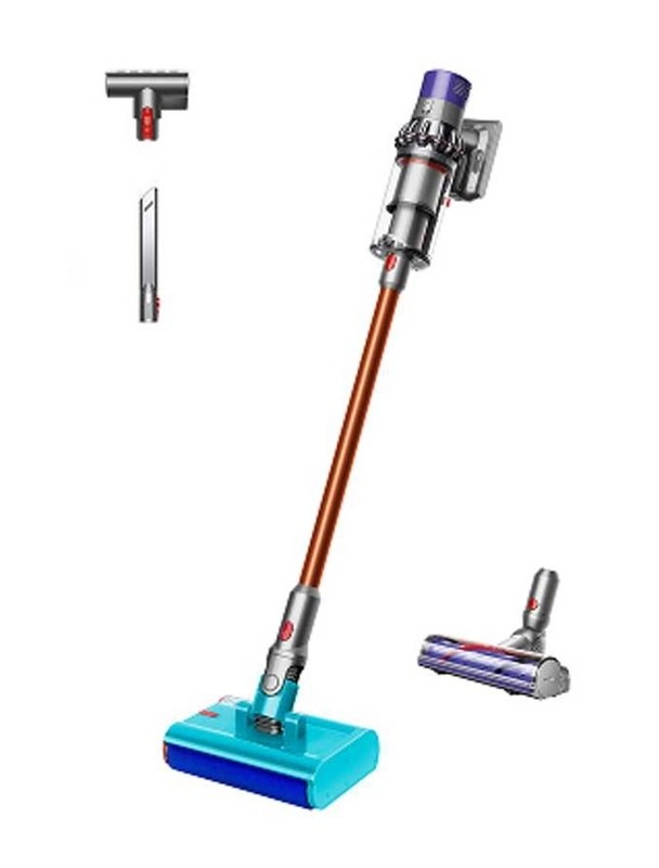 Tyčový vysávač Dyson V10 Submarine, bronzová farba.