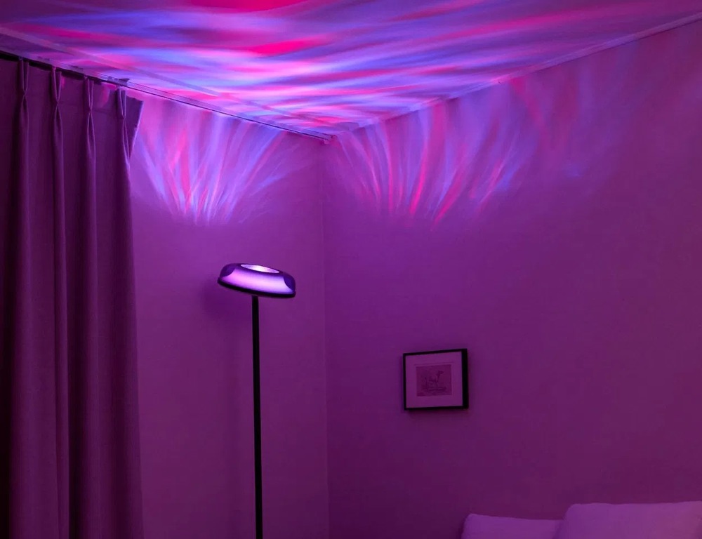 Stojacia lampa Govee Uplighter Floor Lamp RGBICWW, Matter sivá