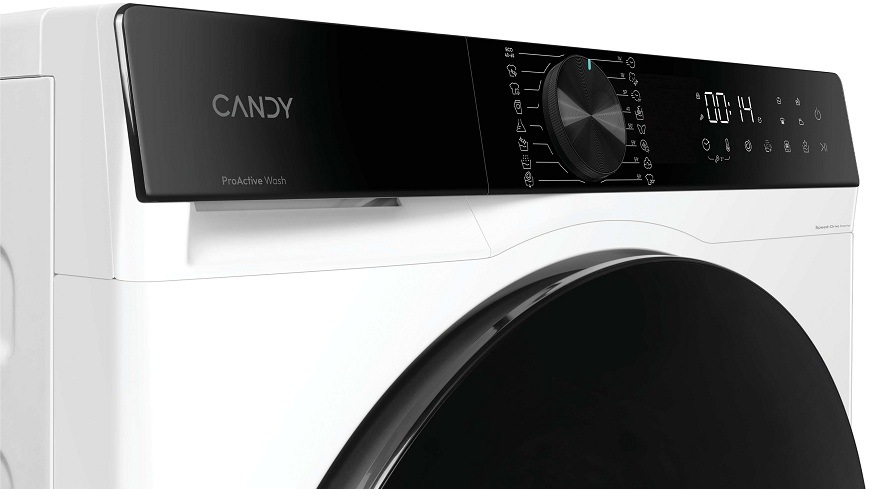 Práčka Candy GD 48SB8C-S biela detail ovládacieho panelu Práčky Candy GD 48SB8C-S