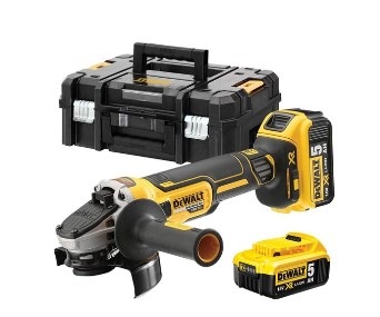 Uhlová brúska akumulátorová Dewalt XR 18V DCG405P2-QW (s batériou)