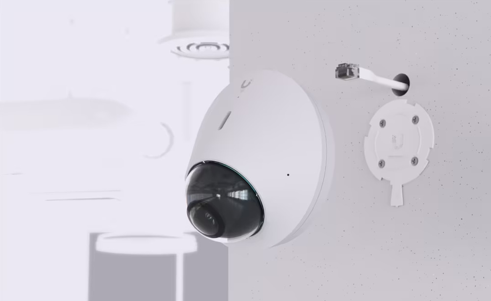 IP kamera Ubiquiti UniFi Protect UVC-G5-Dome, outdoor, 4Mpx, IR, PoE napájanie, LAN 100Mb, antivandal biela IP kamera Ubiquiti UniFi Protect UVC-G5-Dome, outdoor, 4Mpx, IR, PoE napájanie, LAN 100Mb, antivandal biela