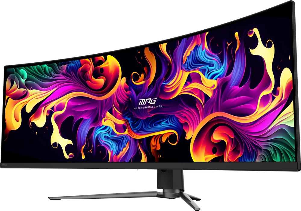 Herný monitor MSI MPG 491CQPX QD-OLED čierny