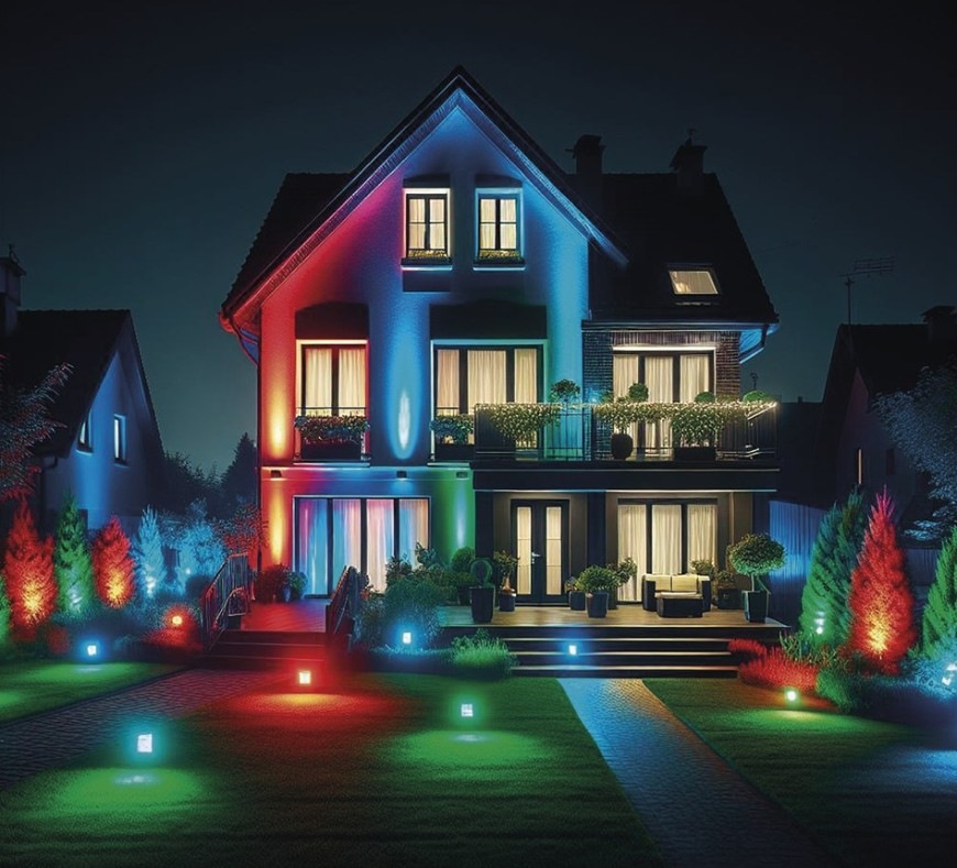 Reflektor EMOS GoSmart, 20 W, RGB+CCT čierny Reflektor EMOS GoSmart, 20 W, RGB+CCT - čierny