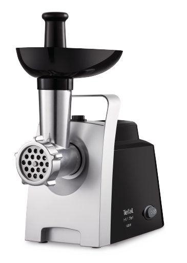 Mlynček na mäso Tefal NE109838 čierny/strieborný Mlynček na mäso Tefal NE109838 čierny/strieborný