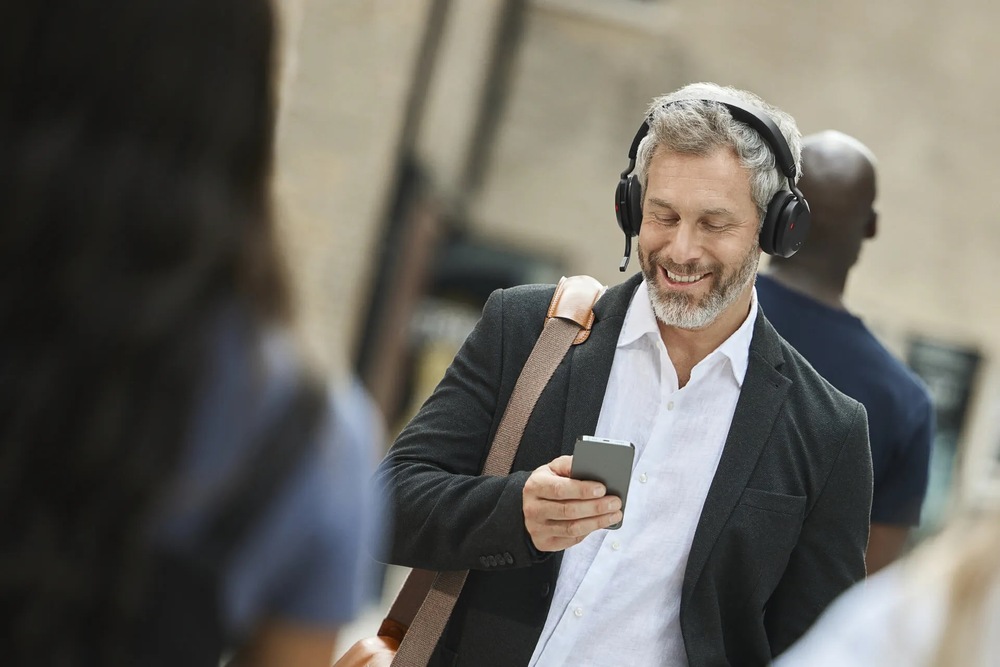 Headset Jabra Evolve2 75, USB-A, MS Stereo čierny