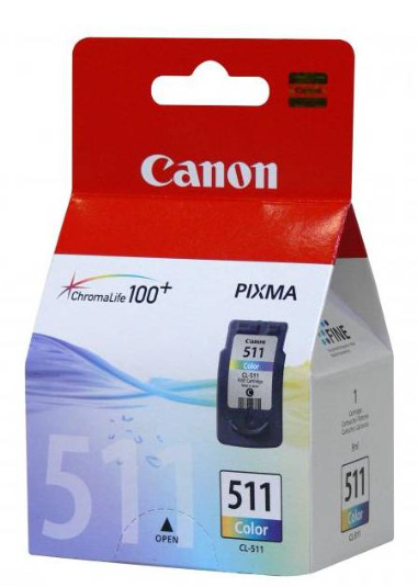 Cartridge Canon CL-511C, 244 strán, CMY