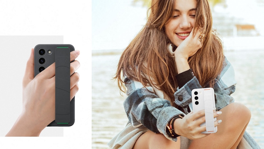 Samsung Silicone Grip s poutkem na Galaxy S23