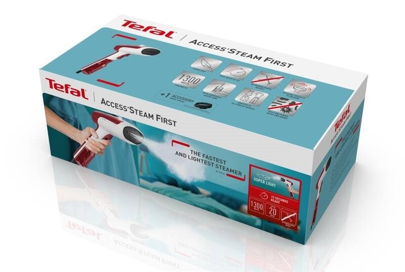 Ručný naparovač odevov Tefal Access Steam First DT6132E0 Ručný naparovač odevov Tefal Access Steam First DT6132E0