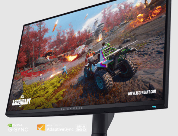Herný monitor Dell Alienware AW2725QF čierny