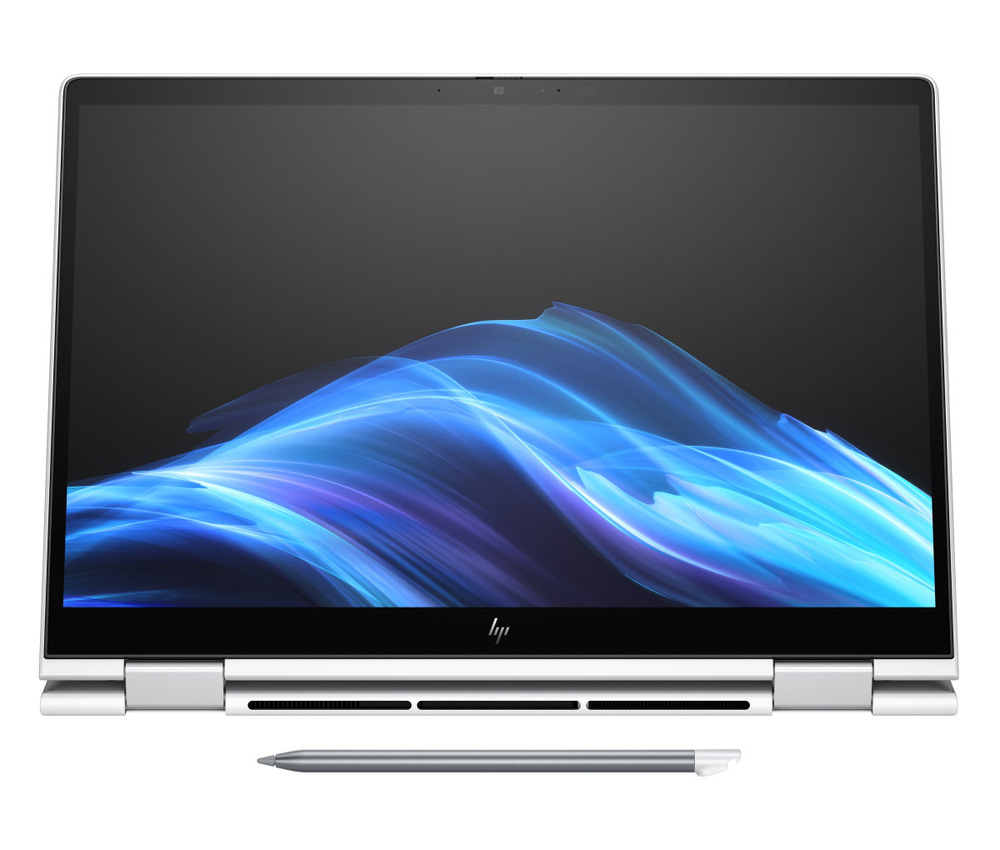 Notebook HP EliteBook 8 Flip G1i 13" strieborný Antireflexná úprava, Low Blue Light a podpora pera uľahčia písanie poznámok, podpisy aj prezentácie.