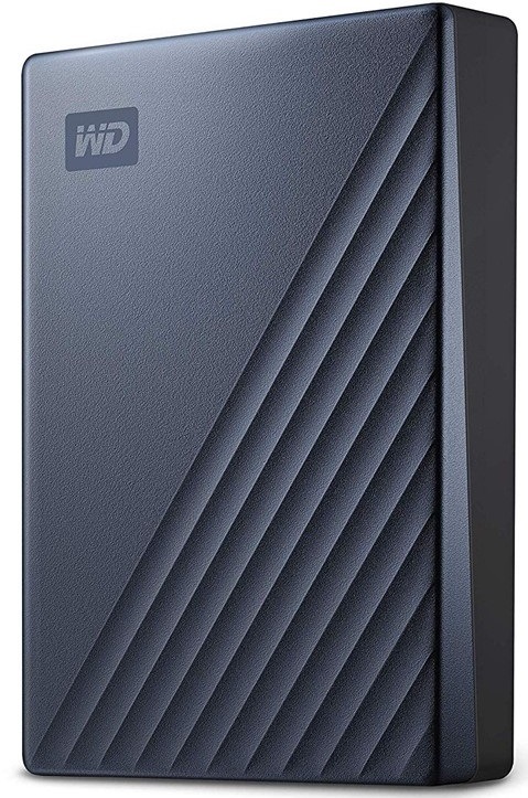 Externý pevný disk Western Digital My Passport Ultra 4TB čierny/modrý