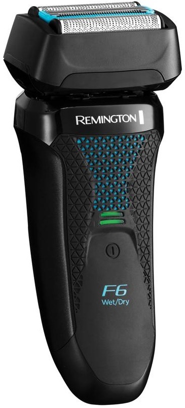 Holiaci strojček Remington F6000 F6 Style Series Aqua Foil Shaver čierny/modrý