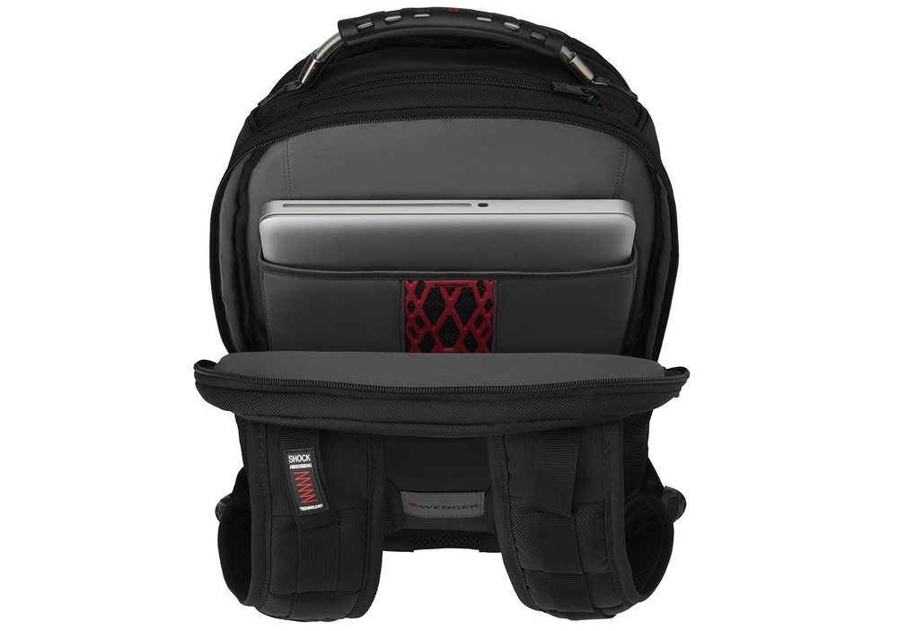 Batoh na notebook Wenger Ballistic Deluxe 17" čierny Batoh na notebook Wenger Ballistic Deluxe 17" čierny