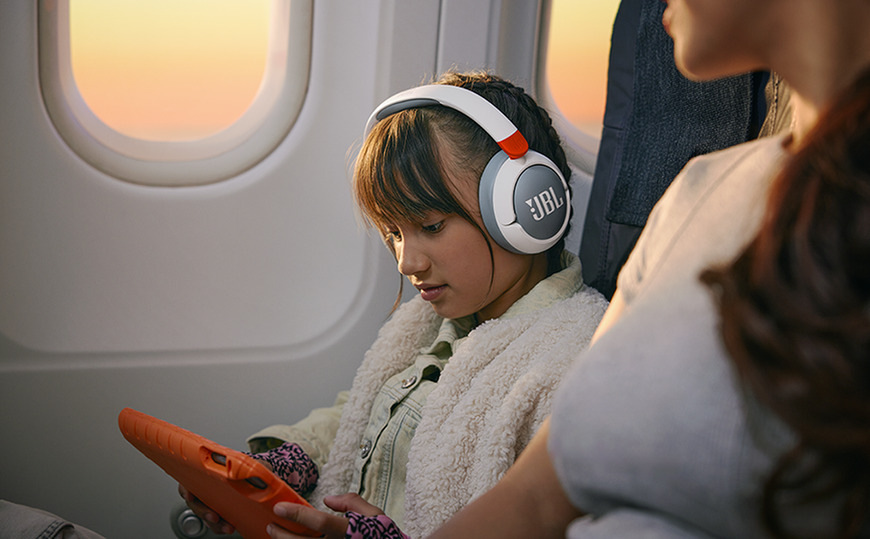 Slúchadlá JBL JR470 biela „JBL