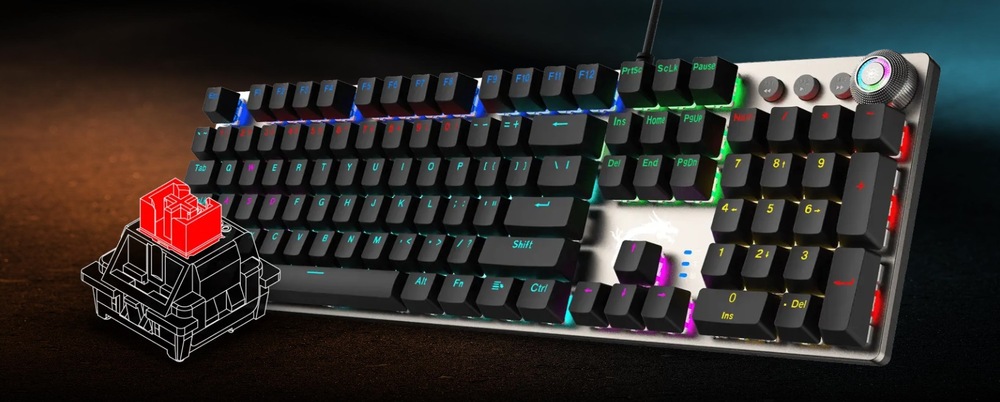 Klávesnica MSI FORGE GK310 čierna Klávesnica MSI FORGE GK310 čierna