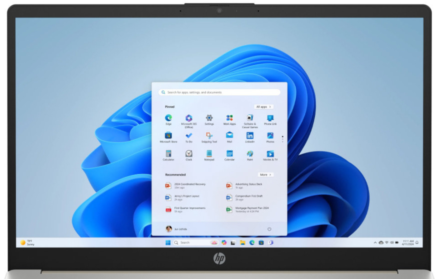 Notebook HP AI PC 15-fd2019nc + Game Pass predplatné na 3 mesiace strieborný HP AI 15-fd2019nc, strieborná