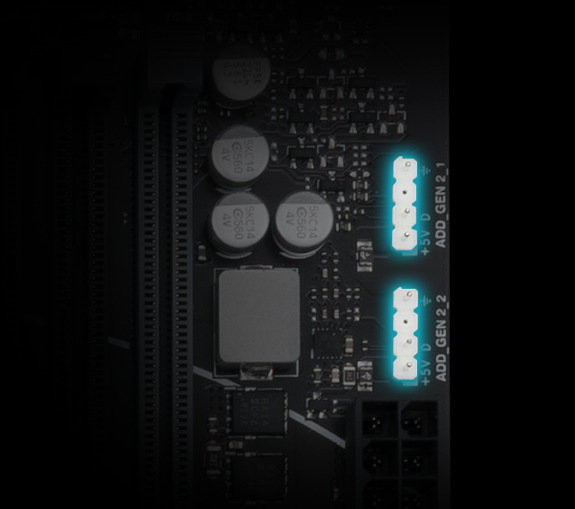 Asus PRIME B650M-K podporuje aj RGB podsvietenie