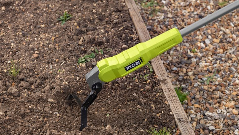 Kultivátor Ryobi ONE+ RY18GHA (bez baterie) Kultivátor Ryobi ONE+ RY18GHA (bez batérie)