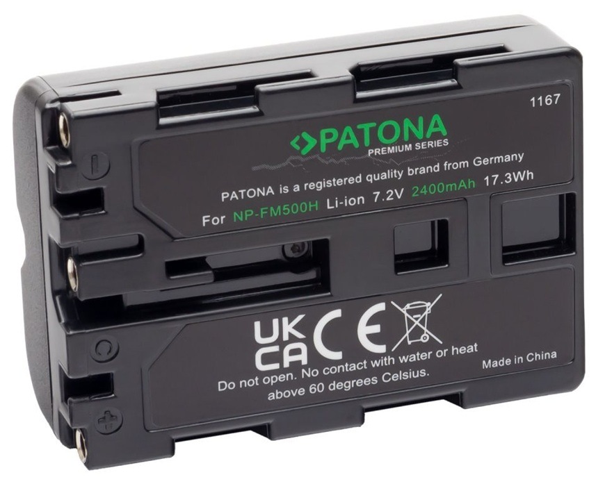 Batéria PATONA pre Sony NP-FM500H 2040mAh Li-Ion Premium Batéria PATONA pre Sony NP-FM500H 2040mAh Li-Ion Premium