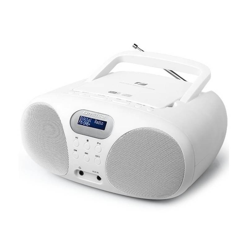Rádioprijímač DAB+/CD MUSE M-208DBW biely