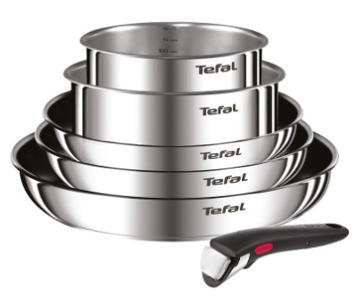 Sada riadu Tefal Ingenio L881S604, 6 ks nerez