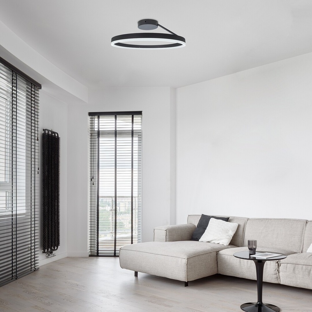 LED stropné svietidlo Rabalux Isaure 71302 čierne Stropné svietidlo Rabalux Isaure 71302 - čierne