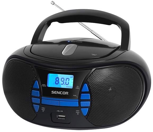 Rádioprijímač s CD Sencor SPT 2700 čierny Rádioprijímač s CD Sencor SPT 2700 čierny