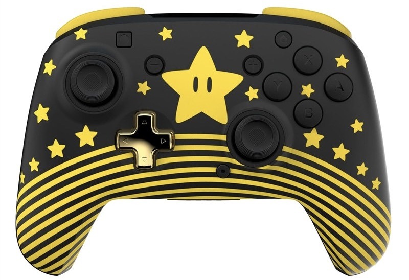 Gamepad Turtle Beach Rematch Wireless Super Mario Star - Nintendo Switch 2 čierny