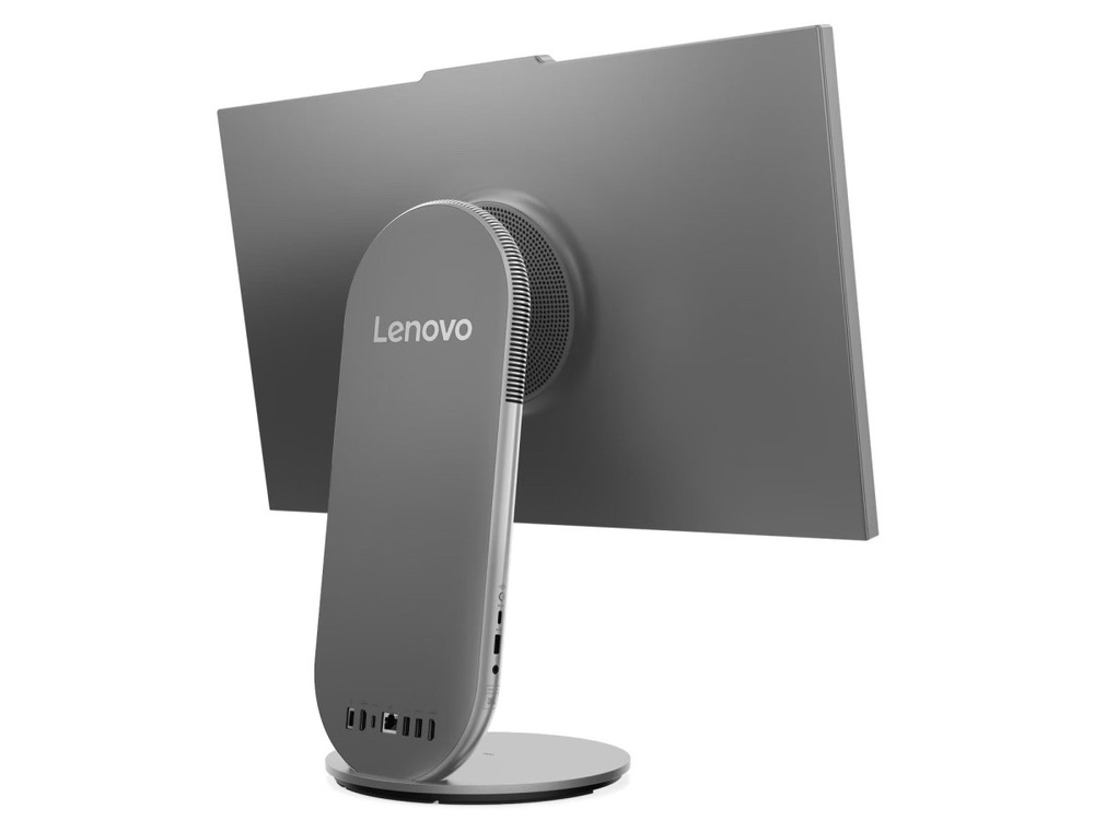 PC all in-one Lenovo Yoga AIO 27IPH11 sivý AIO PC Lenovo Yoga AIO 27IPH11 27" zozadu otočený doprava