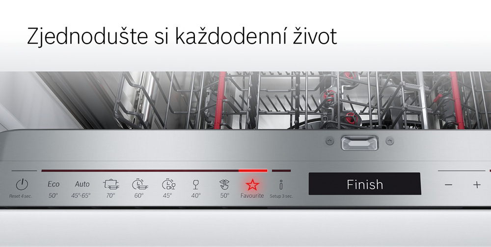 Umývačka riadu Bosch Serie 4 SMS4HVI00E nerez