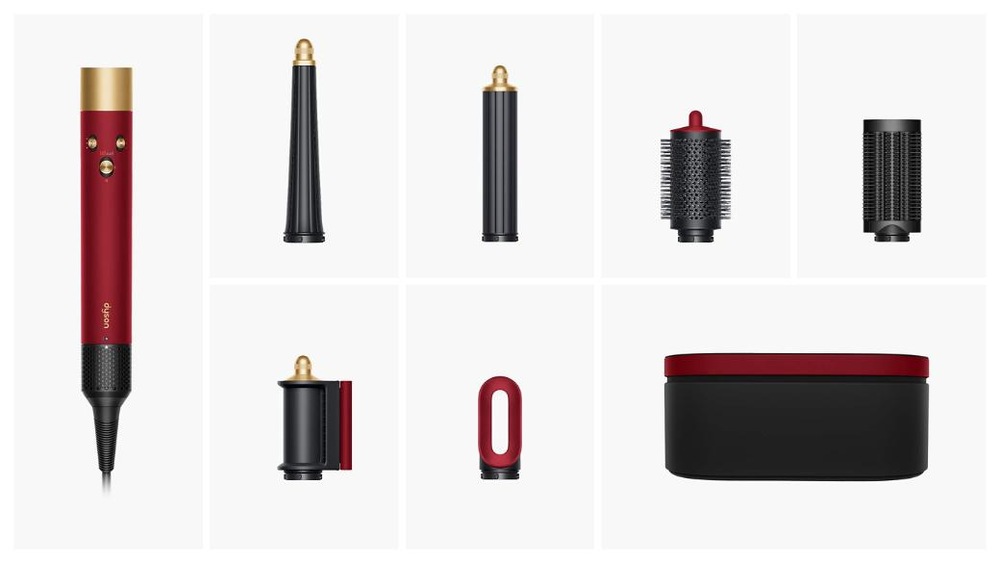 Multistyler Dyson Airwrap i.d. HS08 T1/T2 red velvet/gold červená/zlatá