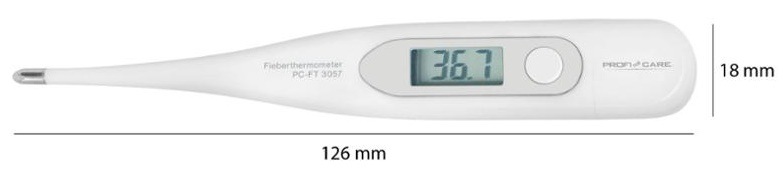 Teplomer ProfiCare PC-FT 3057