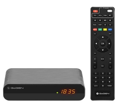 Set-top box GoGEN DVB 142 T2 PVR čierny