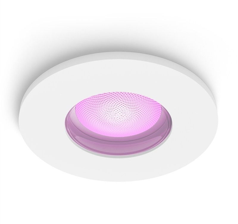 Celkový pohľad na vstavané svietidlo Philips Xamento Hue