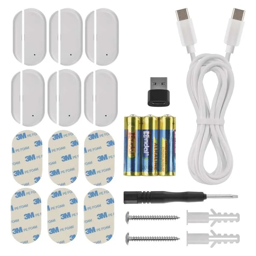 Obsah balenia Alarm EMOS GOSMART Kit