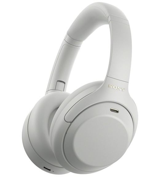 Slúchadlá Sony WH-1000XM4C, strieborná farba