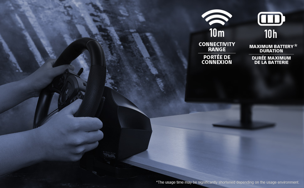 Volant HORI Wireless Racing Wheel Apex pro PS5, PS4 a PC čierny Volant HORI Wireless Racing Wheel Apex pro PS5, PS4 a PC čierny