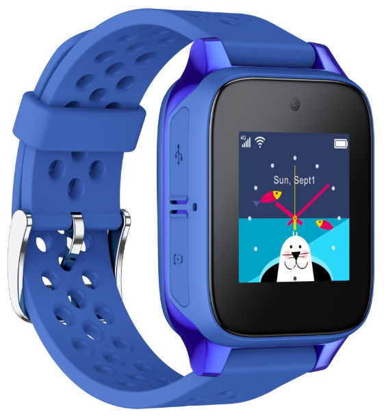 Inteligentné hodinky TCL MOVETIME Family Watch 46 modré Chytré hodinky TCL MOVETIME Family Watch 46 - modré
