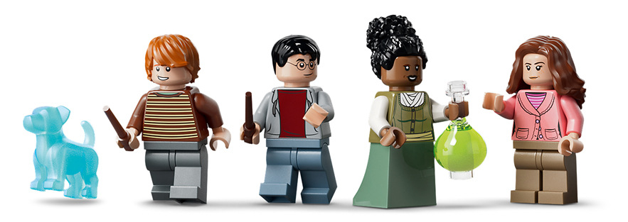 Stavebnica LEGO® Harry Potter™ 76471 Kouzelnické obchody v Obrtlé ulici Nakupovanie, na ktoré sa nezabúda – Borgin & Burkes ukrýva magické artefakty a detaily známe z Harryho Pottera.