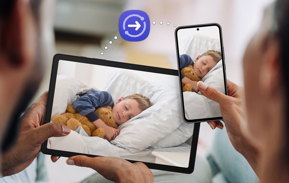 Tablet Samsung Galaxy Tab A9+ 5G 4 GB / 64 GB strieborný