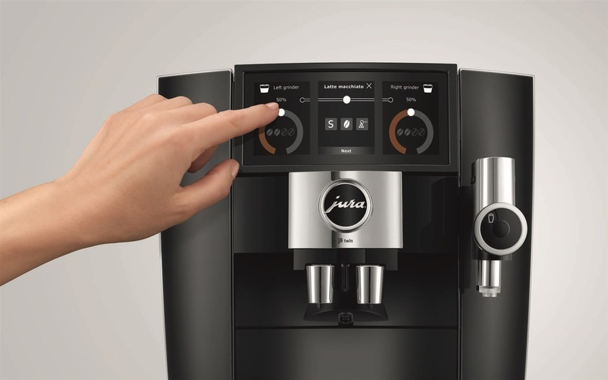 Automatický kávovar Jura J8 Twin Black čierny Jura J8 Twin Black