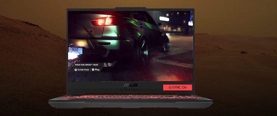 Notebook Asus TUF Gaming A15 sivý Notebook Asus TUF Gaming A15 sivý