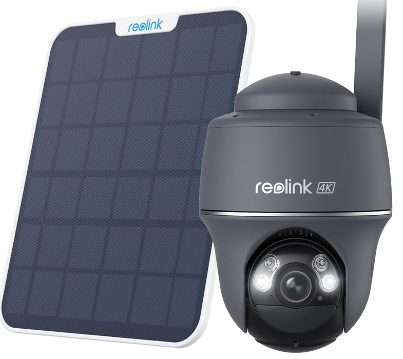 IP kamera Reolink Go Series G440 + Solar Panel 2 sivá