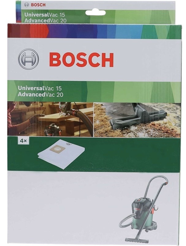 Vrecká do vysávača Bosch, 4 kusy, vysoko odolné