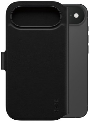 Puzdro na mobil flipové PanzerGlass CARE MagSafe Tango 2v1 Wallet na Apple iPhone Air v čiernej farbe