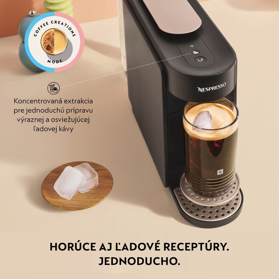 Kapsulový kávovar Krups Nespresso Vertuo UP XN9404F0 Blue modrý Kapsulový kávovar Krups Nespresso Vertuo UP XN9404F0 Blue modrý