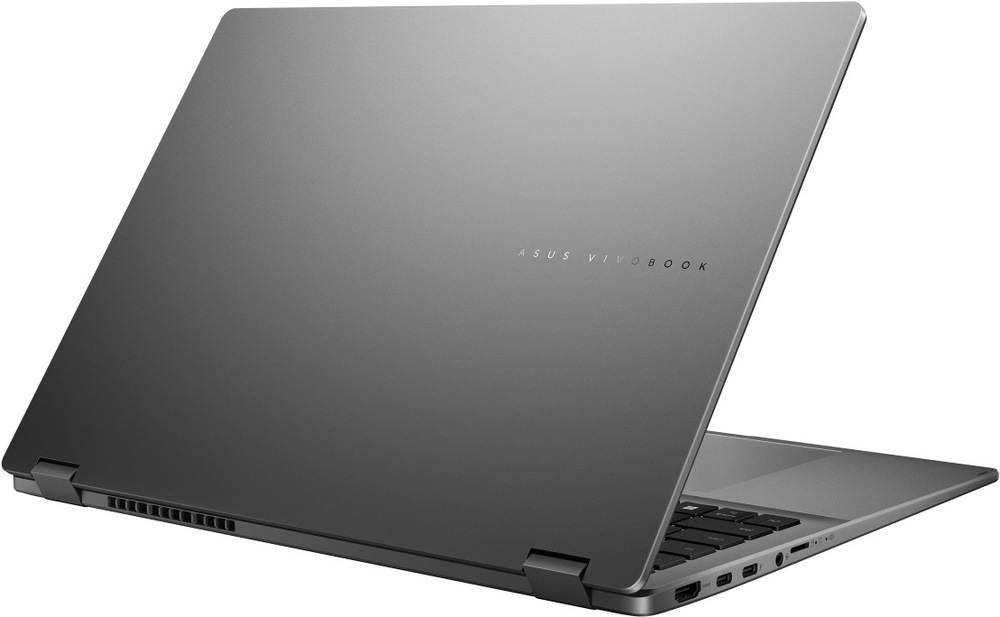 Zadná strana notebooku Asus Vivobook 16 Flip v elegantnom prevedení