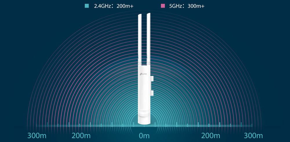 Prístupový bod (AP) TP-Link EAP225 - Outdoor