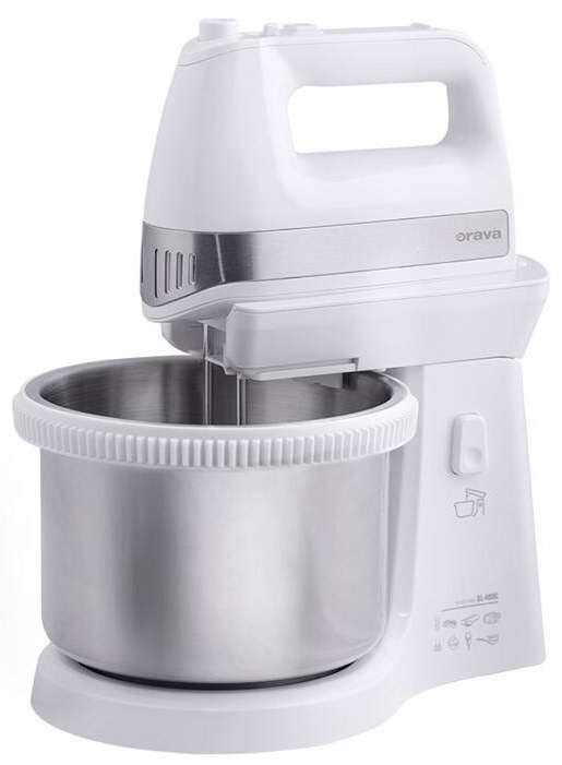 Ručný šľahač s misou Orava SL-500 biely